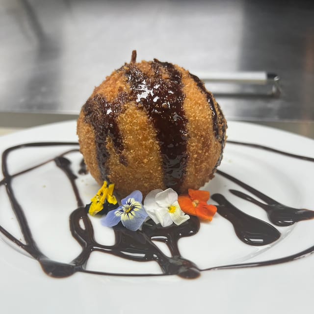 Fried Coconut Ice Cream.
